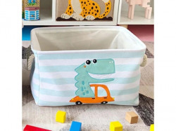 Kinder home sklopiva kutija za odlaganje igračaka i odeće plava ( GH-KK01 ) - Img 4