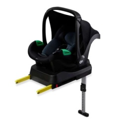 Kinderkraft sediste za kolica mink pro i size i baza black ( KCMIPRFXBLK0000 )-1