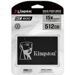 Kingston 2,5" 512GB SSD, KC600 ( SKC600/512G ) - Img 2