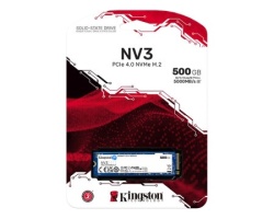 Kingston 500gb m.2 nvme pcie 4.0 snv3s/500g nv3 series Ssd ( 23795 )
