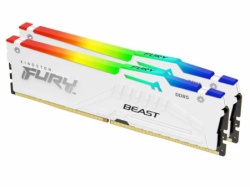 Kingston 64gb(2x32gb)/dimm/ddr5/5200mhz/cl36/fury beast rgb expo memorija  ( KF552C36BBEAK2-64 ) -2