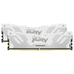 Kingston DDR5 32GB (2x16GB) 6000MHz CL32 DIMM [fury renegade] white XMP memorija ( KF560C32RWK2-32 ) -1