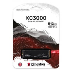 Kingston M.2 NVMe 512GB SSD, KC3000 ( SKC3000S/512G )  - Img 3