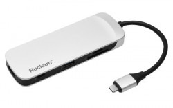 Kingston nucleum USB-C HUB & cardreader, USB 3.1 Gen.1 ( C-HUBC1-SR-EN ) - Img 1