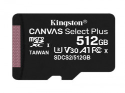 Kingston sdcs2 memorije kartice /512GB/microSD/512GB/100MB/s-85MB/s+adapter ( SDCS2/512GB )  - Img 1