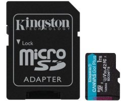 Kingston U3 V30 microSDXC 1TB Canvas Go Plus 200MB/s A2 + adapter SDCG4/1TB  Memorijska kartica -3