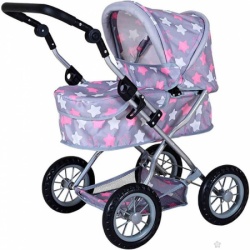 Knorrtoys kolica first star grey pink ( 634444 )