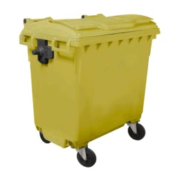 Kontejner za otpatke 770 litara - Žuti