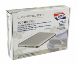 LC POWER HDD Rack LC Power 2.5" LC-25U3-7W SATA White USB3 - Img 2