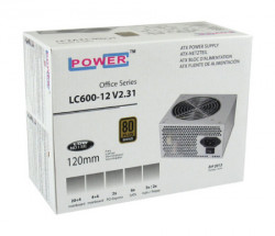 LC-Power napajanje 600W LC600-12 80Plus bronze, APFC v2.31 12cm fan - Img 1
