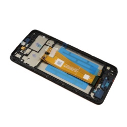 Lcd za samsung a045 (a04 2022) + touchscreen + frame full org black (gh81-22731a) ( LCD10044 )-2