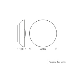 Ledvance plafonjera 2xE27   ( 4058075829107E )-2