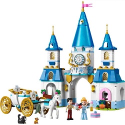 Lego disney princess cinderellas castle  and  horse carriage ( LE43275 ) -3