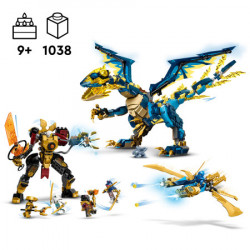 Lego Elementarni zmaj protiv imperatorkinog meka ( 71796 ) - Img 7