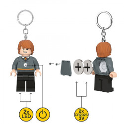 Lego Hari Poter privezak za ključeve sa svetlom: Ron ( LGL-KE200H ) - Img 4