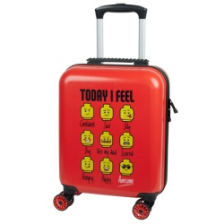 Lego Iconic dečiji kofer 40 cm: Minifigure RED ( 20160-2623 )