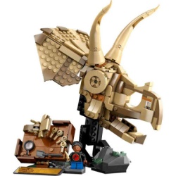 Lego jurassic world dinosaur fossils  triceratops skull ( LE76969 ) -3