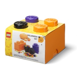 Lego kutije za odlaganje set (3 kom): ljubičasta, narandžasta, crna ( 40140800 )-2