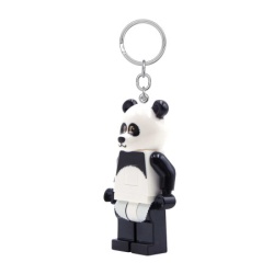 Lego  Minifigure privezak za ključeve sa svetlom: Tip u panda kostimu ( LGL-KE195H )-7