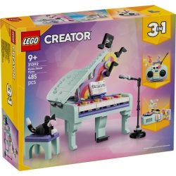 Lego Muzički dekor – klavir sa mačkom ( 31392 )
