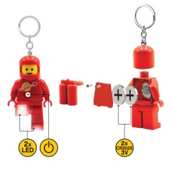 Lego  privezak za ključeve sa svetlom: Crveni astronaut ( LGL-KE10HR )-5