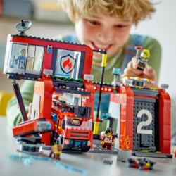 Lego Vatrogasna stanica s vatrogasnim vozilom ( 60414 ) - Img 8
