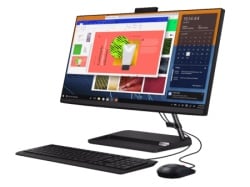 Lenovo IdeaCentre AIO 3 24ALC6 DOS/23.8" FHD/Ryzen 5-7430U/16GB/512GB/USB tastat i miš/crna ( F0G1012QRI ) -3