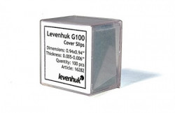 Levenhuk G100 Cover Slips, 100kom ( le16282 ) - Img 1