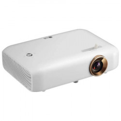 LG PH510PG LED projector with built-In battery, HD (1280x720), bluetooth, Wifi, RGB, HDMI, USB, 2x1W speakers, 3D optimizer, white - Img 2