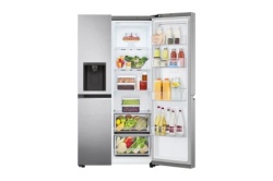 LG side by side total no-frost, E , 635 l (416+219), door cooling+™, Door-in-Door™, linear cooling™, dispanzer za led i vodu, platinasto sr-2