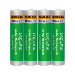 Logilink punjive baterije AAA 1.2V, NiMH, 4kom ( 6479 )