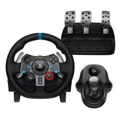 Logitech G29 Driving Force Gaming Racing Wheel + Logitech Shifter