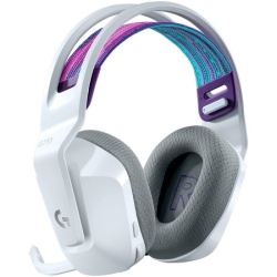 Logitech g733 lightspeed wireless rgb gaming headset - white ( 981-000883 ) -2