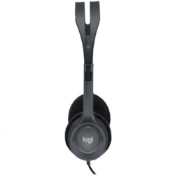 Logitech H111 corded stereo headset black ( 981-000593 ) -3