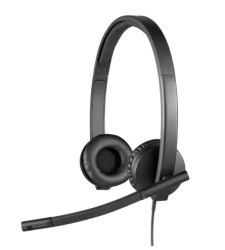 Logitech H570e Stereo (Teams Version) headset USB, Black USB-C