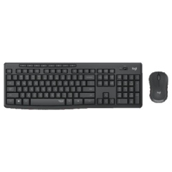 Logitech mk295 silent wireless desktop graphite us tast+mis USB wireless ( 19960 )