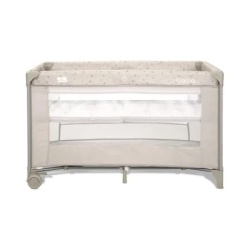 Lorelli prenosivi krevet carina 2 nivoa - beige stars ( 10080672417 ) -3