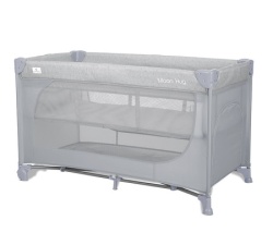 Lorelli prenosivi krevet moon hug 2 nivoa - grey ( 10080782604 )