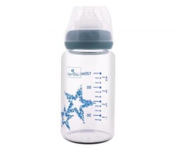 Lorelli staklena flasica sa anti-colic -dodatkom 120 ml - blue ( 10200870004 ) - Img 1