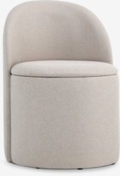 Lounge stolica prostorom za odlaganje bež