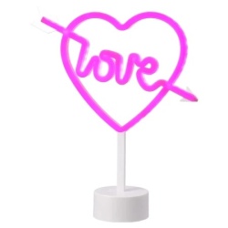 Luar led lampa shape love ( 720344 )