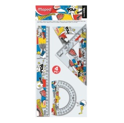 Maped set lenjira m231066 tatoo 30cm ( M231066 )