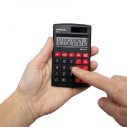 Maul džepni kalkulator M 12, 12 cifara crna ( 05DGM1012B ) - Img 4