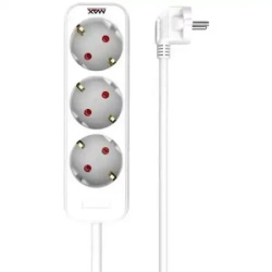 Max MPS-103-1.4M Beli Produžni kabl 3 utičnice 1.4m