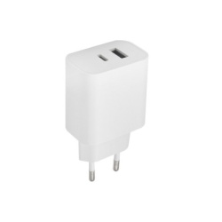 Maxlife kućni punjač za telefon od 20W sa USB-A i USB-C ulazom WHITE ( OEM0101138 )