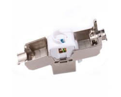Maxpro line Modul RJ45, Cat.6a, FTP, Keystone, 055