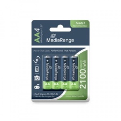 Mediarange aa 2100mah aa-hr6 (hr06) blister 4kom punjive nimh baterije ( 24593 )
