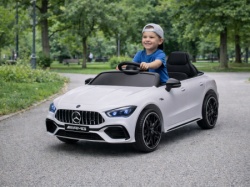Mercedes – Benz AMG CLA 45 licencirania auto na akumulator Beli
