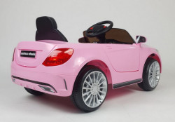 Mercedes Auto na akumulator 12V za decu model 220 - Pink - Img 3