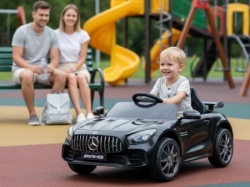 Mercedes GT R AMG dečiji automobil na akumulator crni
